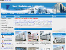 Tablet Screenshot of dtc-group.com.vn